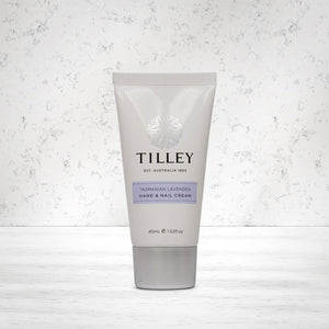 Tilley Tasmanian Lavender Deluxe Hand and Nail Cream 45 ml - The Hamper Boutique Co