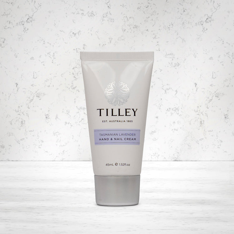 Tilley Tasmanian Lavender Deluxe Hand and Nail Cream 45 ml - The Hamper Boutique Co