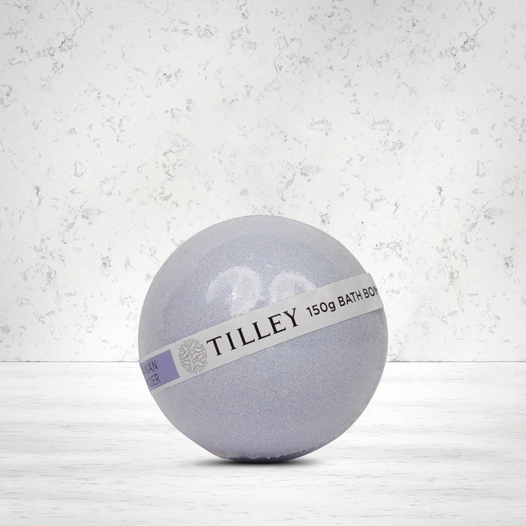 Tilley Tasmanian Lavender Scented Bath Bomb 150 grams - The Hamper Boutique Co