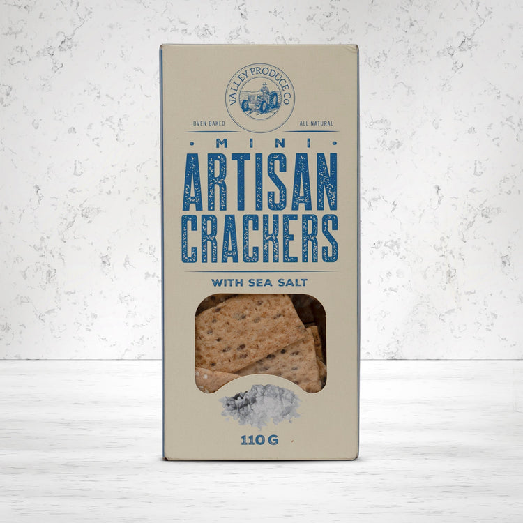 Valley Produce Company Mini Artisan with Sea Salt 110 grams - The Hamper Boutique Co