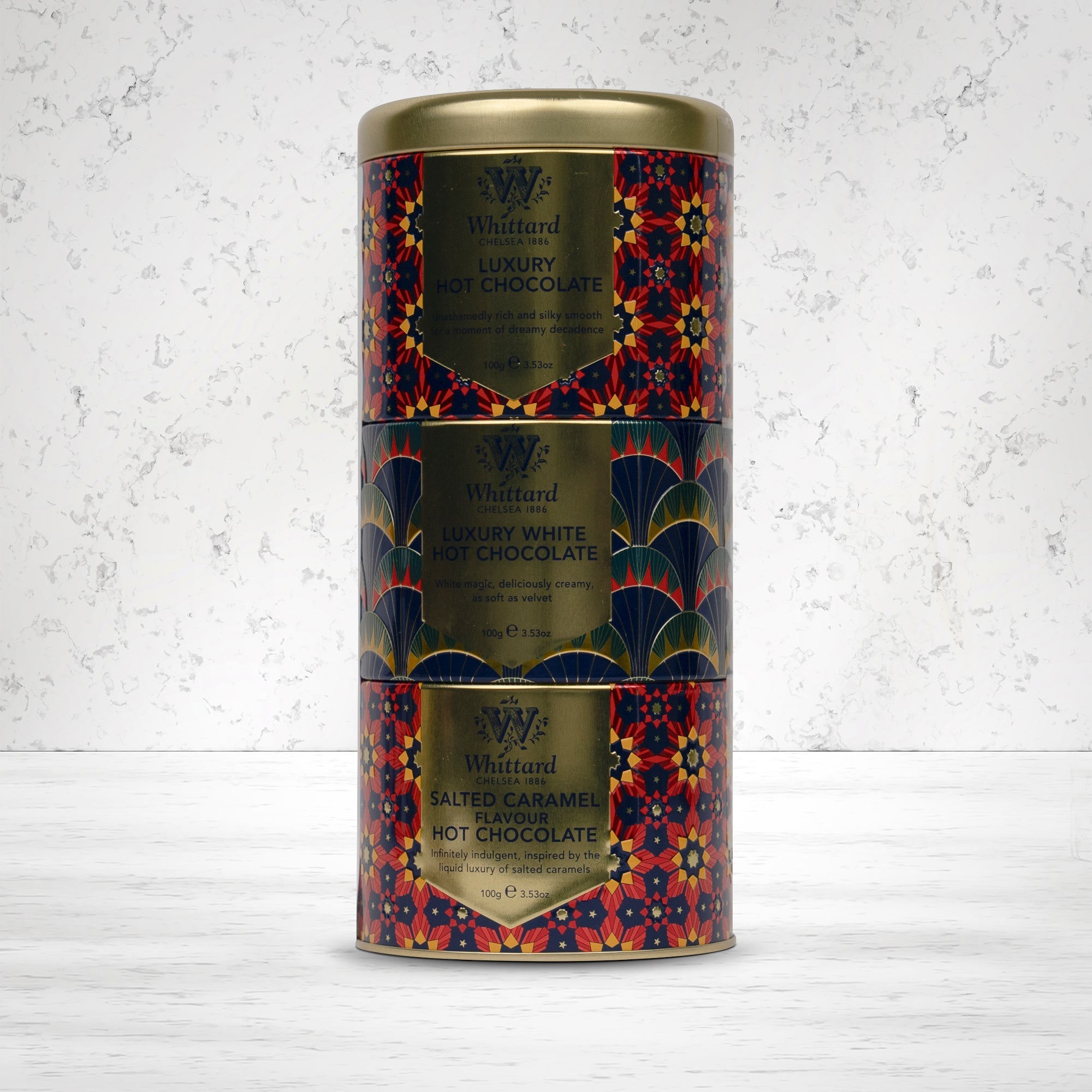 Whittard Luxury Hot Chocolate Tin Collection - The Hamper Boutique Co